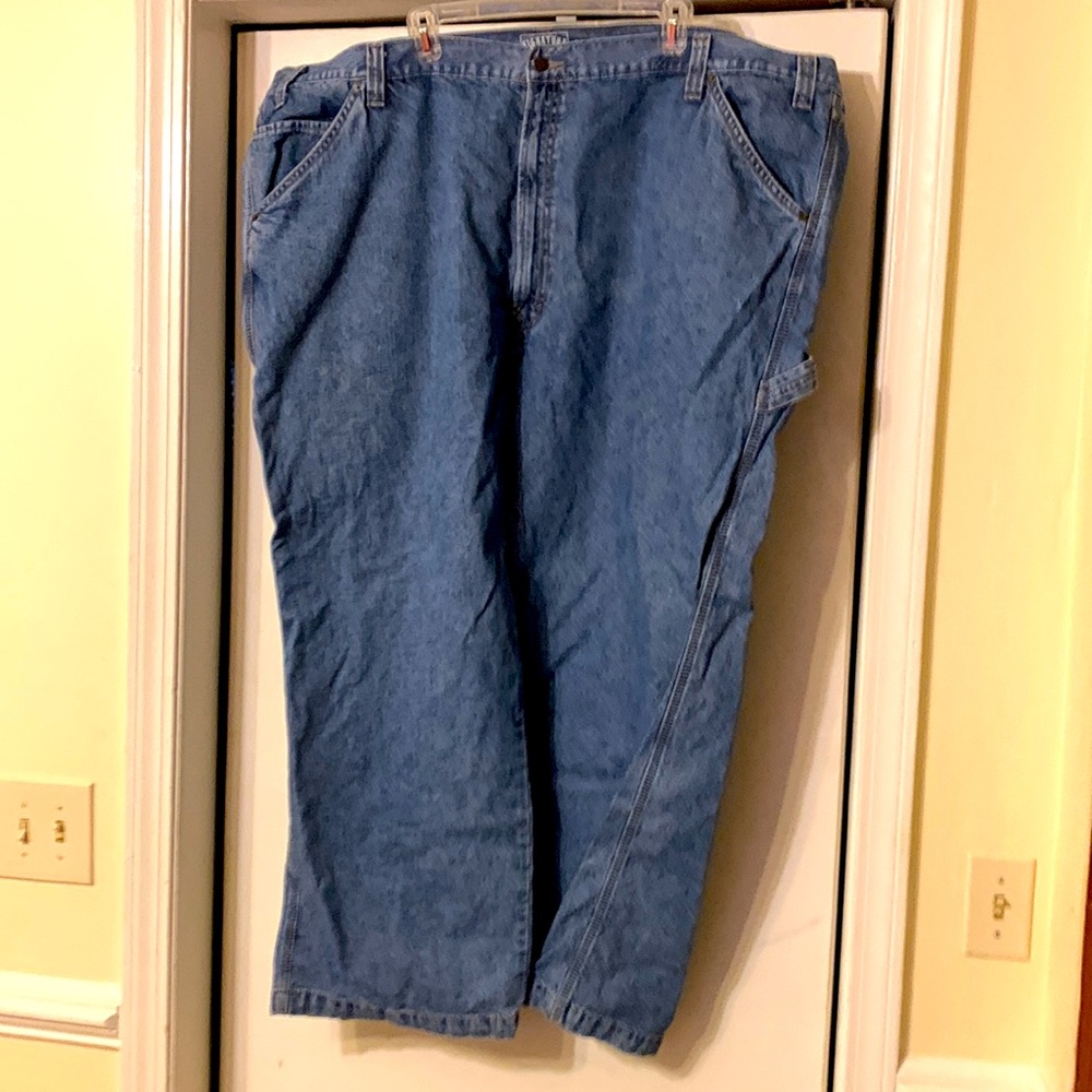 Levi Strauss and Company Signature Carpenter Blue Jeans